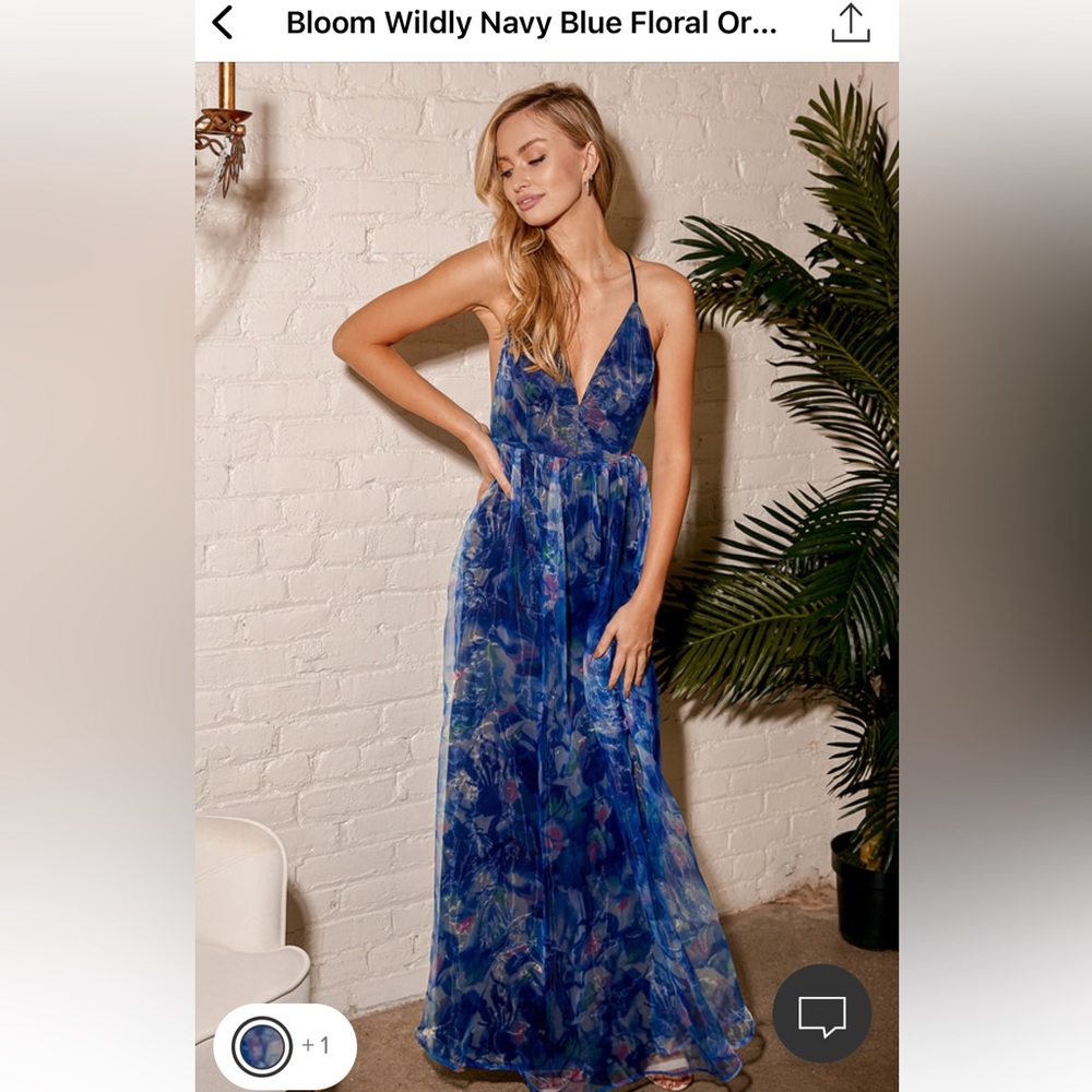 Brand new with tags Lulu’s Bloom Wildly Dress